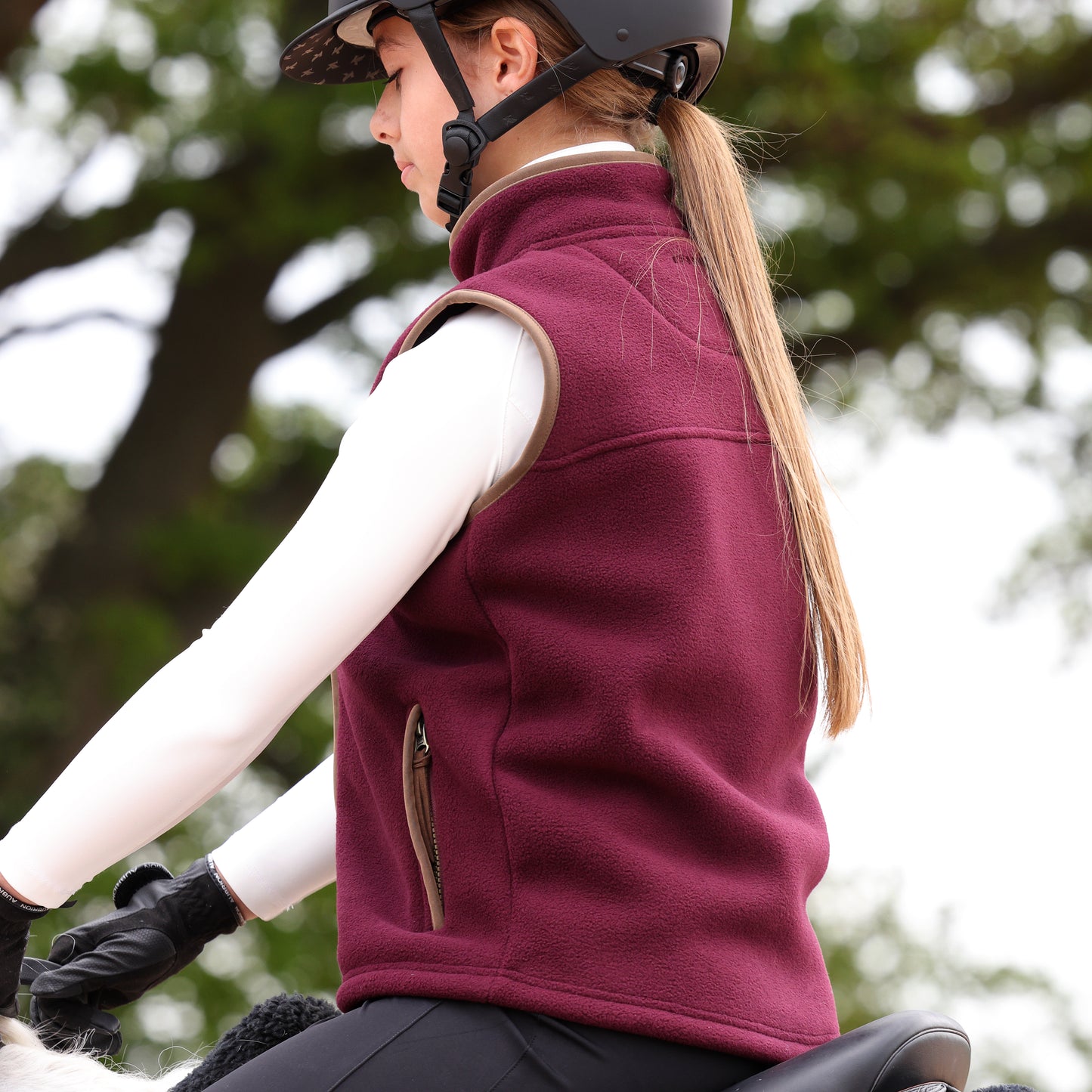 Aubrion Core Fleece Gilet - Young Rider
