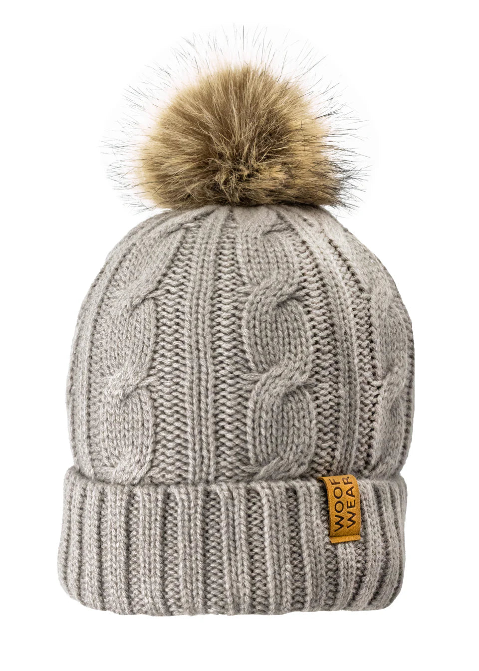 CABLE BEANIE | STONE