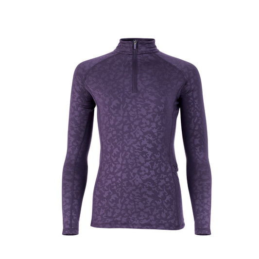 Aubrion Purple Base Layer - Young Rider