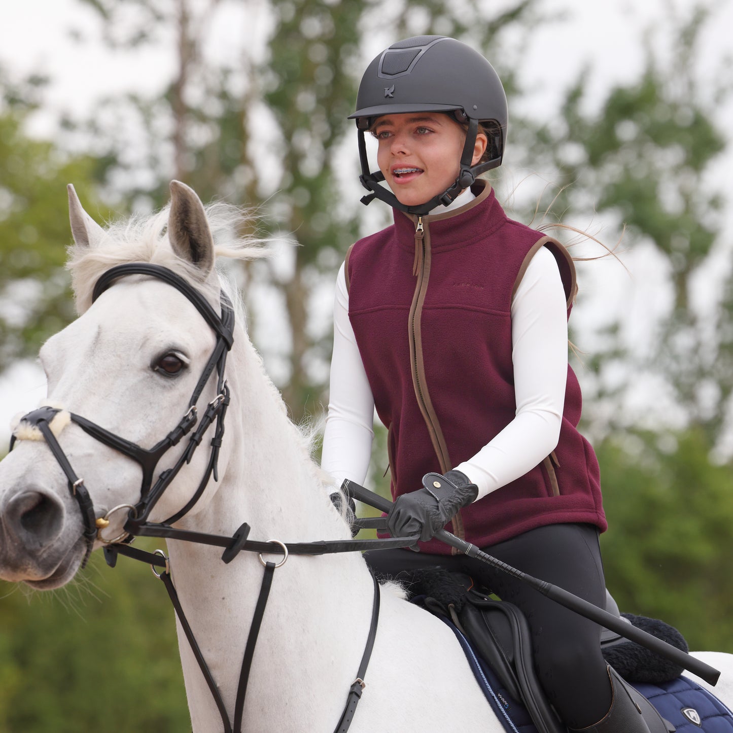 Aubrion Core Fleece Gilet - Young Rider