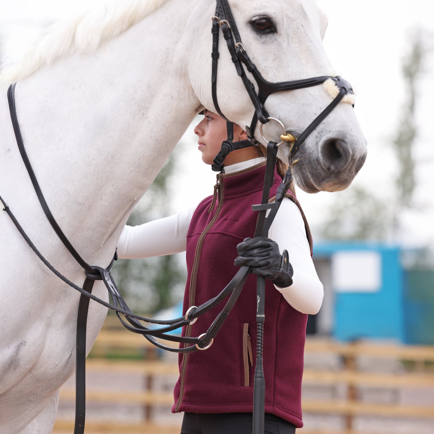 Aubrion Core Fleece Gilet - Young Rider