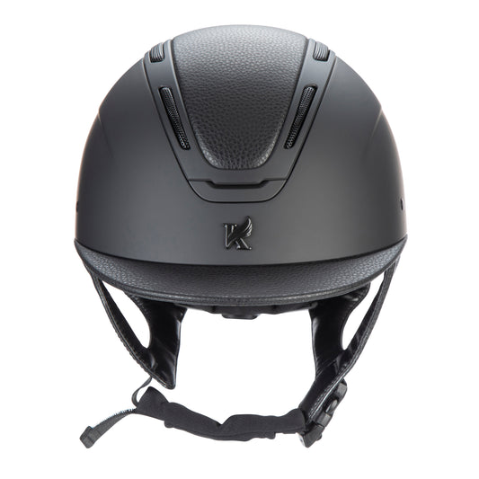 Karben Amity Leather Riding Hat Black