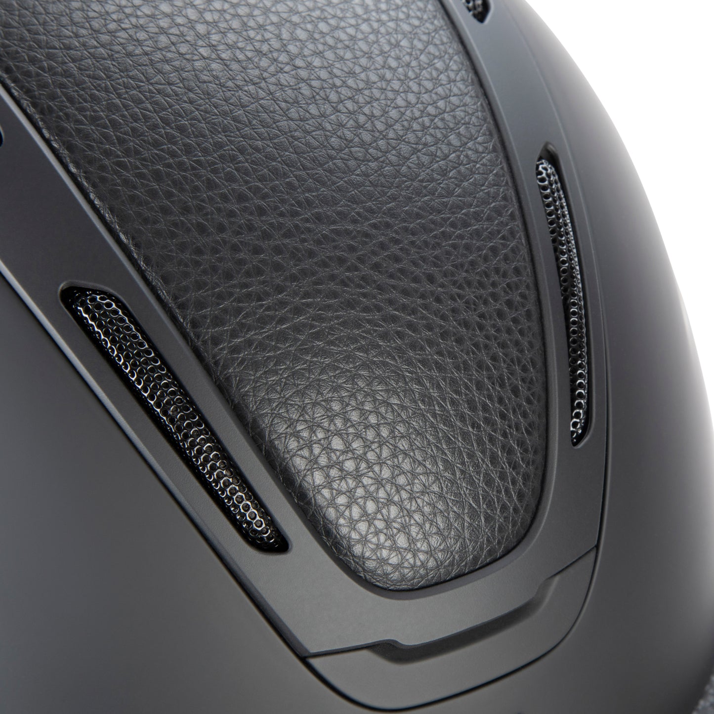 Karben Amity Leather Riding Hat Black