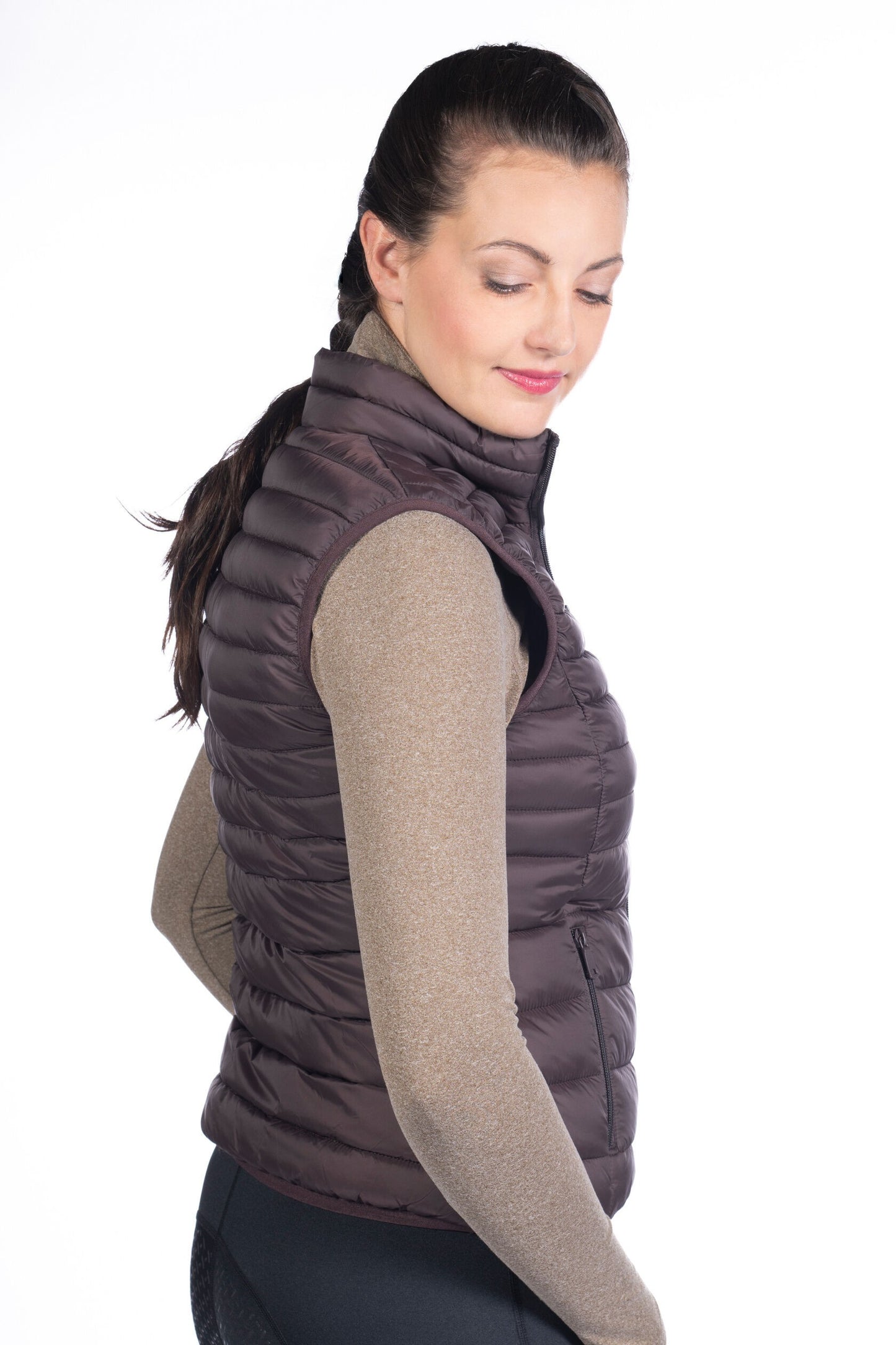 Quilted vest -Lena
