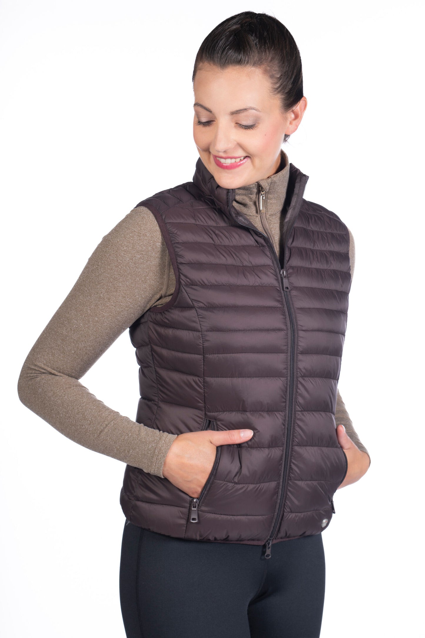Quilted vest -Lena