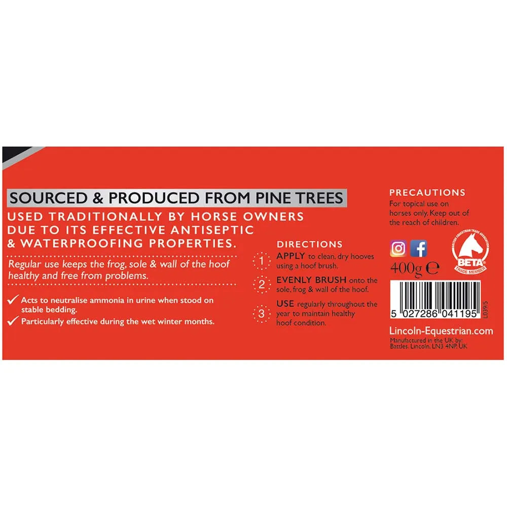 Lincoln Stockholm Tar In A Tub