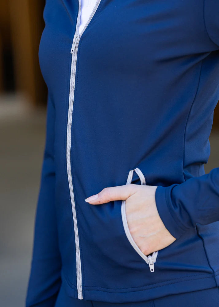 ALL SEASON TRAINING JACKET | NAVY