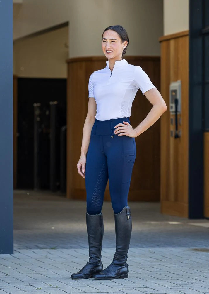 ALL SEASON RIDING TIGHTS - FULL SEAT | NAVY