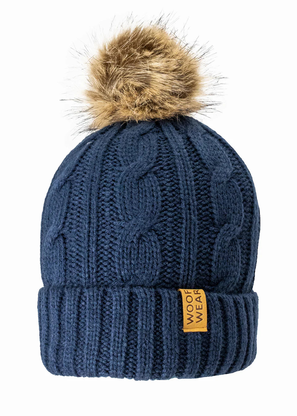 CABLE BEANIE | NAVY