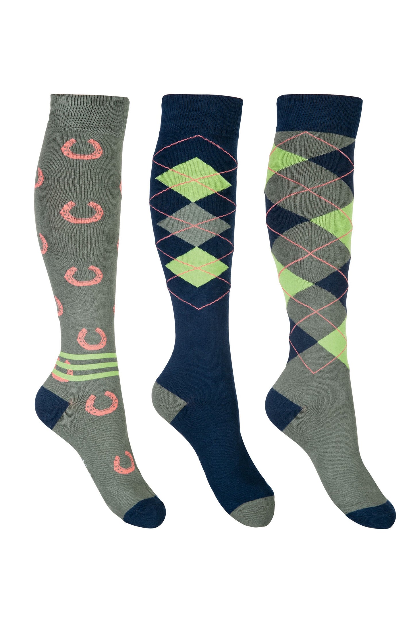 Riding socks -Cardiff- set of 3